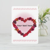 バレンタインデーのカード シーズンカード (スタンド正面)