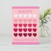 バレンタインデーのカード シーズンカード (スタンド正面)