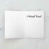 バレンタインデーのカード シーズンカード (内部)