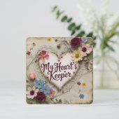 バレンタインデーのカード シーズンカード (スタンド正面)