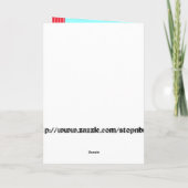 バレンタインデーのカード シーズンカード (裏面)