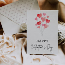 バレンタインデーのカード