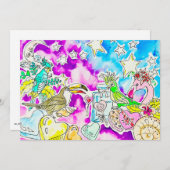 バレンタインデーのカード シーズンカード (正面/裏面)