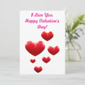 バレンタインデーのカード シーズンカード (スタンド正面)