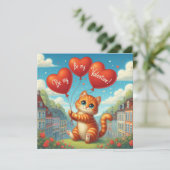 バレンタインデーのカード シーズンカード (スタンド正面)