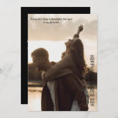 バレンタインデーのカード, ロマンチックなカード, ラブカード シーズンカード (正面/裏面)