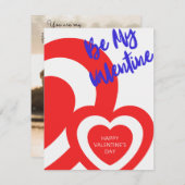 バレンタインデーのカード, ロマンチックなカード, 愛のカード, グ シーズンカード (正面/裏面)