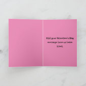 バレンタインデーのカード - 愛してるよ ファンシー シーズンカード (内部)