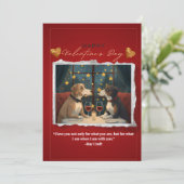 バレンタインデーのカード-空白 シーズンカード (スタンド正面)