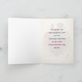 バレンタインデーのカード – I Adore You シーズンカード (内部)