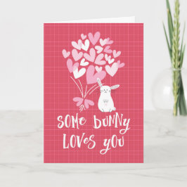 バレンタインデーのカード – Some Bunny Loves You シーズンカード
