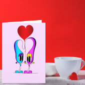 バレンタインデーのキャラクター シーズンカード