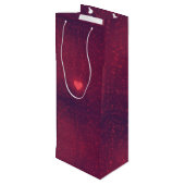 バレンタインデーのギフトセット ワインギフトバッグ (裏面アングル)