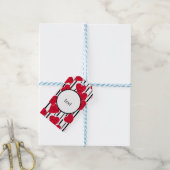 バレンタインデーのギフトラベル ギフトタグ (より糸付き)