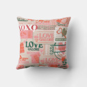 バレンタインデーのギフト枕 クッション (裏面)