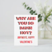 バレンタインデーのギフト&カード – なぜ、そんなに暑い シーズンカード (スタンド正面)