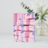 バレンタインデーのギフトExvasanza ポストカード (スタンド正面)