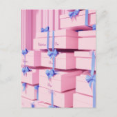 バレンタインデーのギフトExvasanza ポストカード (正面)