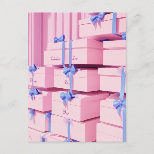 バレンタインデーのギフトExvasanza ポストカード (正面)
