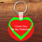 バレンタインデーのギフトjGibneyザ・ミュージアムZazzle キーホルダー (正面)