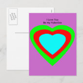 バレンタインデーのギフトjGibneyザ・ミュージアムZazzle シーズンポストカード (正面/裏面)