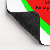 バレンタインデーのギフトjGibneyザ・ミュージアムZazzle マウスパッド (コーナー)