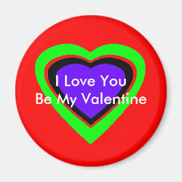 バレンタインデーのギフトjGibneyザ・ミュージアムZazzle マグネット