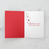 バレンタインデーのクッキー シーズンカード (内部)