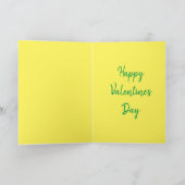 バレンタインデーのグリーティングカードをバレンタインマウスにする シーズンカード (内部)