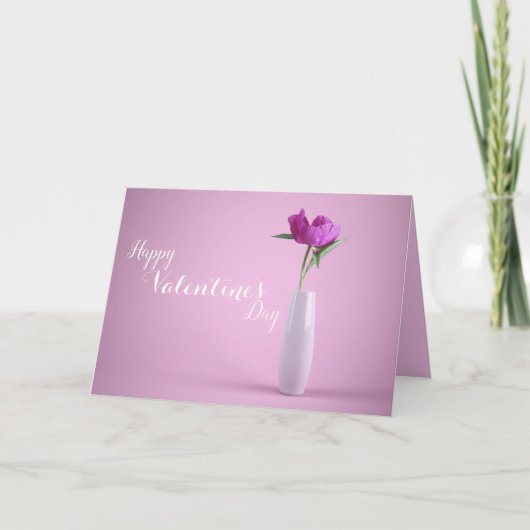 バレンタインデーのグリーティングカード カード (正面)