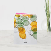 バレンタインデーのグリーティングカード カード (裏面)