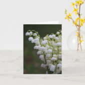 バレンタインデーのグリーティングカード カード (黄色い花)