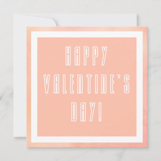 バレンタインデーのグリーティングカード シーズンカード (正面)