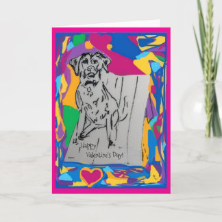 バレンタインデーのグリーティングカード シーズンカード