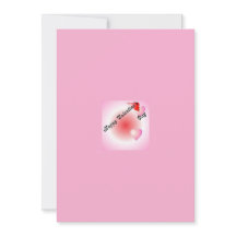 バレンタインデーのグリーティングカード