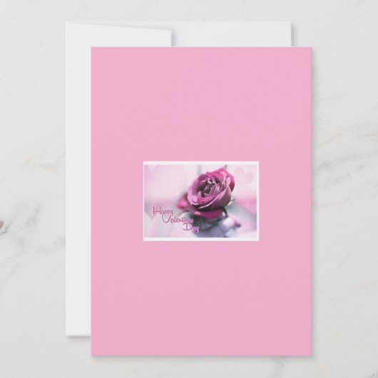 バレンタインデーのグリーティングカード シーズンカード (正面)