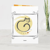 バレンタインデーのグリーティングカード シーズンカード (裏面)