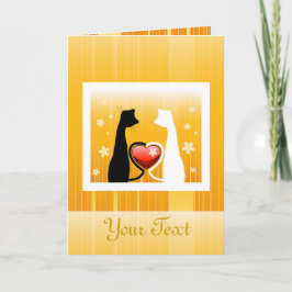 バレンタインデーのグリーティングカード シーズンカード