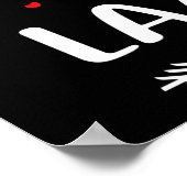 バレンタインデーのシングルスに恋の羊の怠惰 ポスター (角)