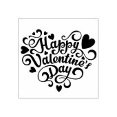 バレンタインデーのスタンプ ラバースタンプ (インプリント)