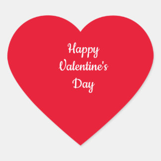 バレンタインデーのステッカー ハートシール