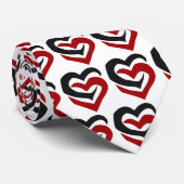 バレンタインデーのタイ ネクタイ (ロール)