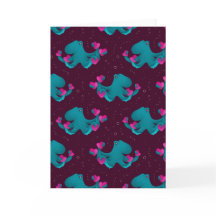 バレンタインデーのタコとハート