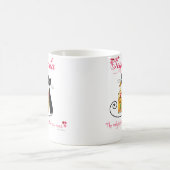 バレンタインデーのテキーラ猫のコーヒー・マグ コーヒーマグカップ (中央)