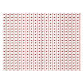 バレンタインデーのテーブルクロスカップケーキ テーブルクロス (正面(横))