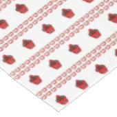 バレンタインデーのテーブルクロスカップケーキ テーブルクロス (アングル)