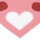 バレンタインデーのテーブルクロス カスタムバレンタインデー装飾 テーブルクロス (アングル)