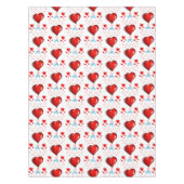 バレンタインデーのテーブルクロス テーブルクロス (正面)