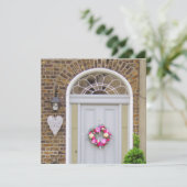 バレンタインデーのドアグリーティングカード シーズンカード (スタンド正面)