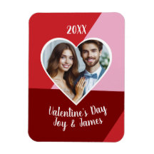 バレンタインデーのハートカスタム写真